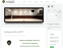 Tablet Screenshot of cbpedagogium.com